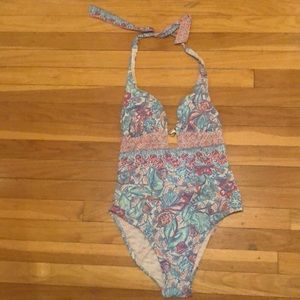 Lily Pulitzer bathing suit.